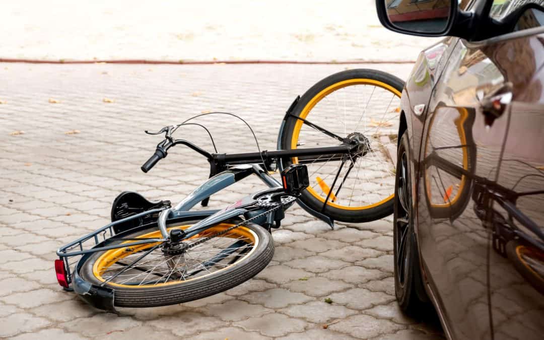 Bicyclist Involved In An Accident With A Car