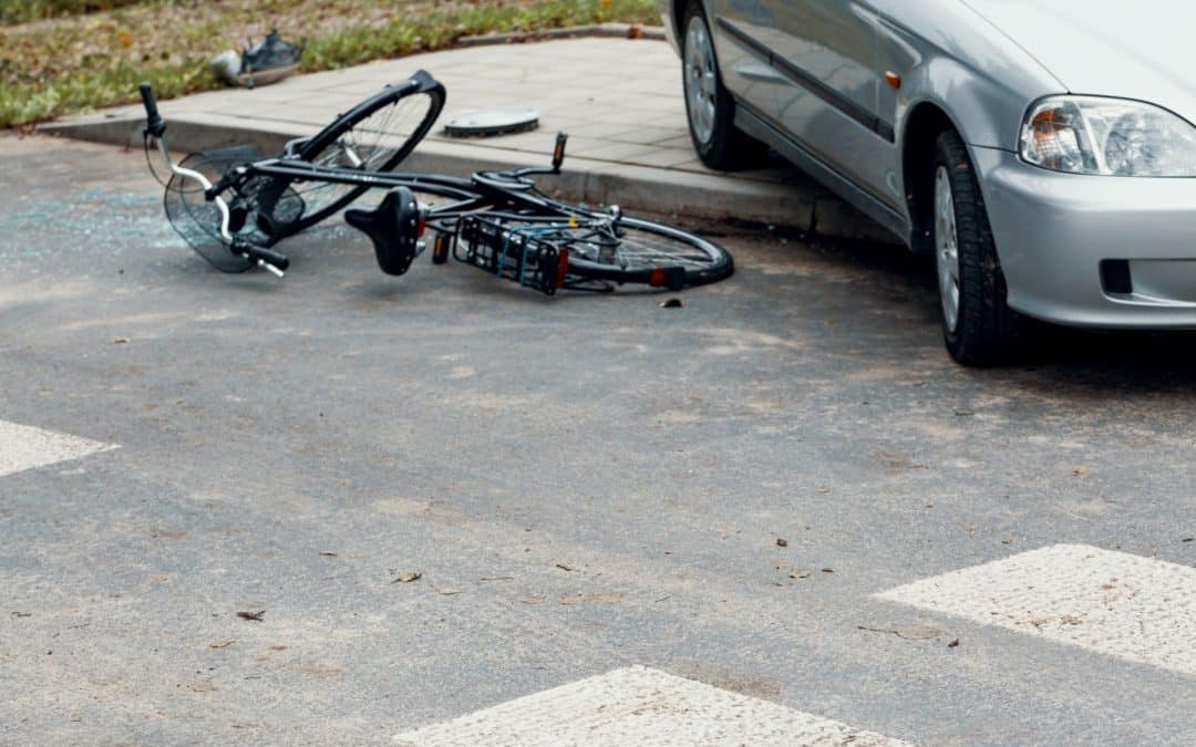 Bicycle Accident Scene