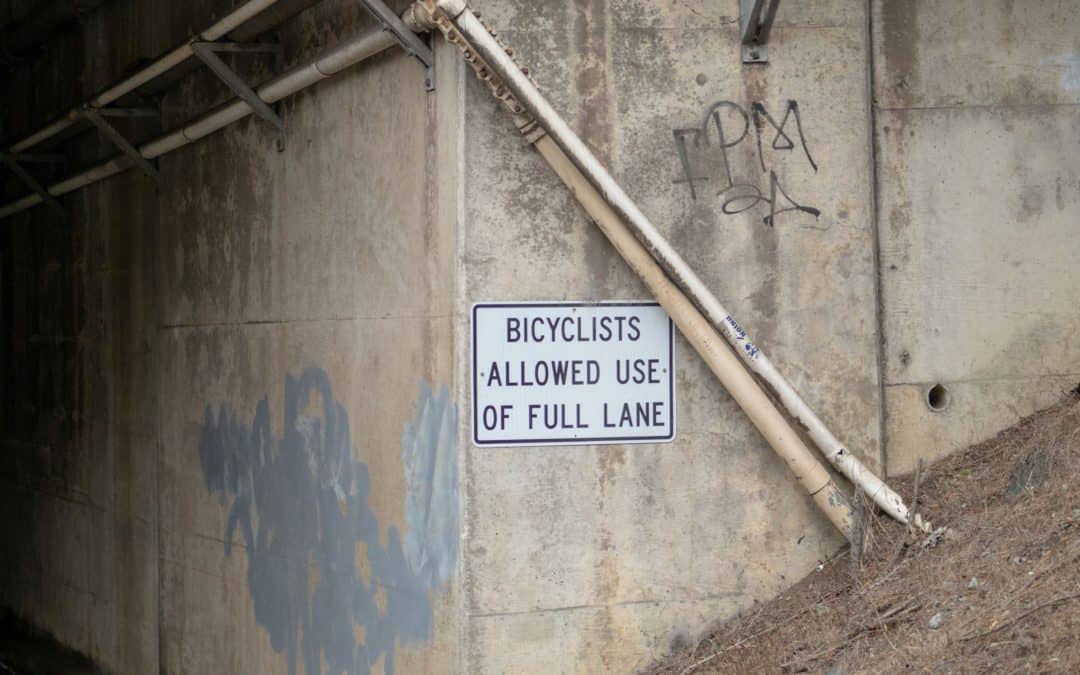 Cyclist Use Full Lane